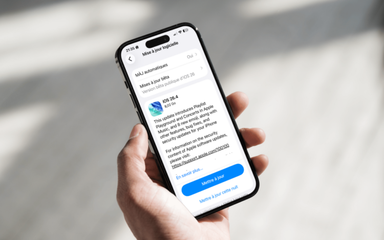 iOS 26.4 est là : Apple corrige enfin l’interface Liquid Glass et apporte 7 nouveautés sur votre iPhone – Les Numériques