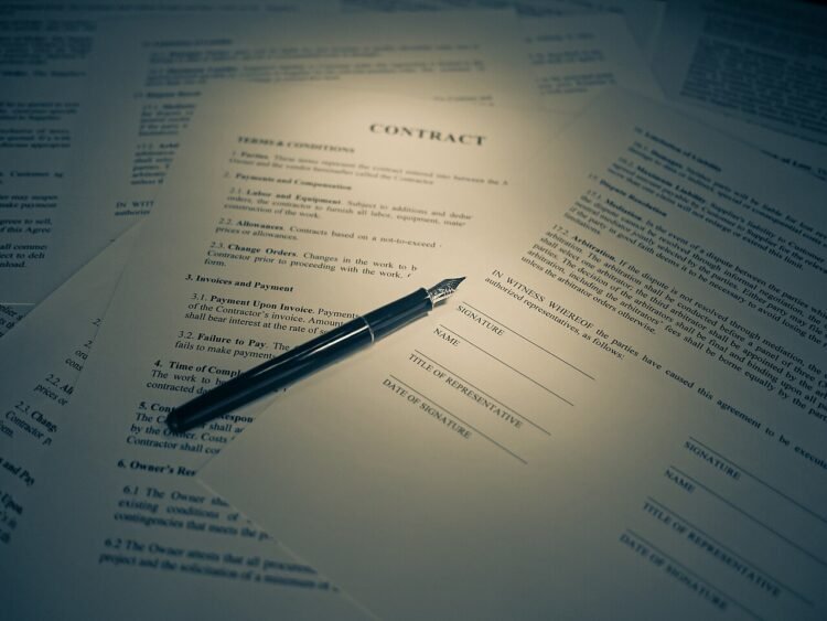 office paperwork documents desk