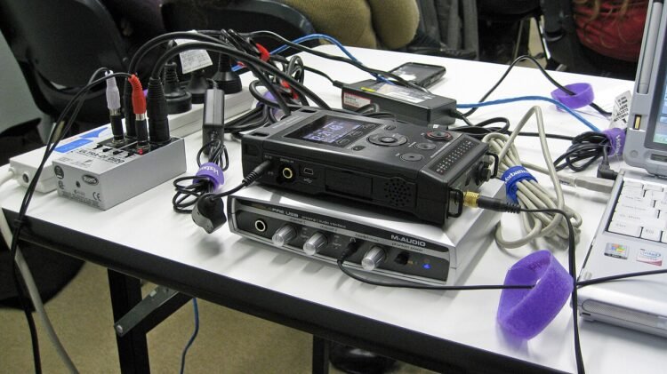 podcast microphone studio recording