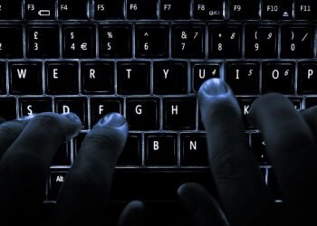 computer keyboard typing hands