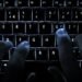 computer keyboard typing hands
