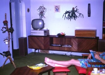 television screen living room