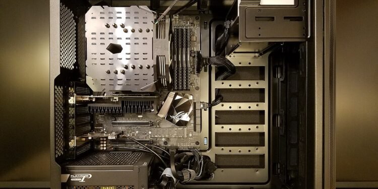computer testing software screen