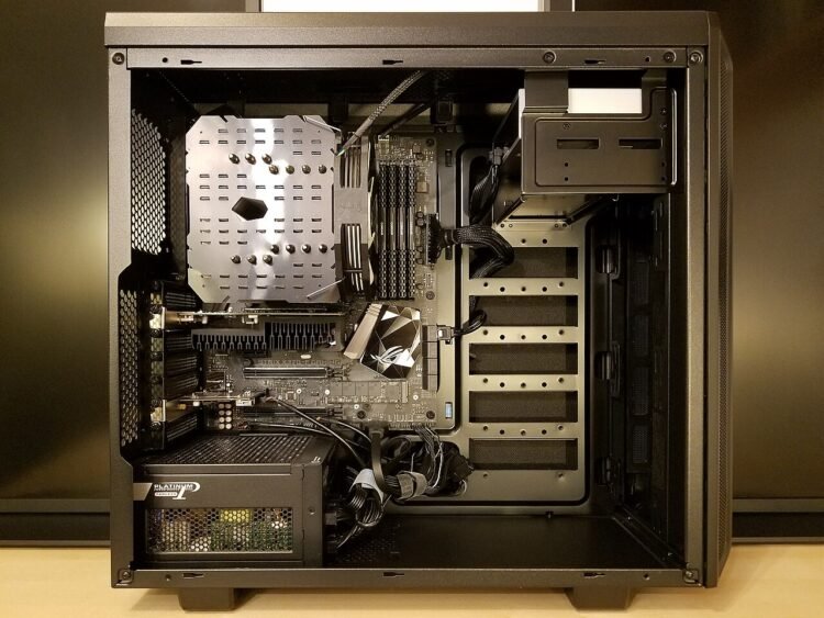 computer testing software screen